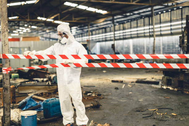 Professional Hoarding Cleanup technician working in Montezuma, IA